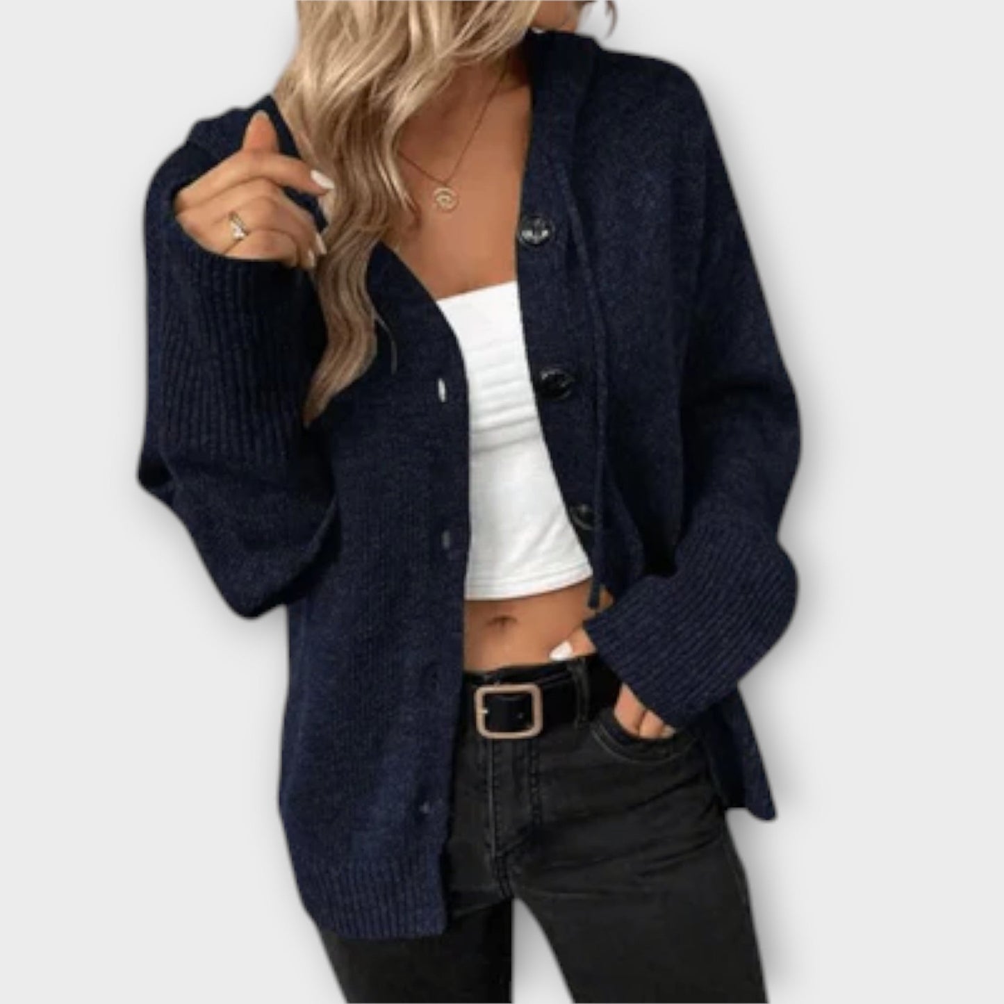 Brittany | Knitted cardigan with buttons