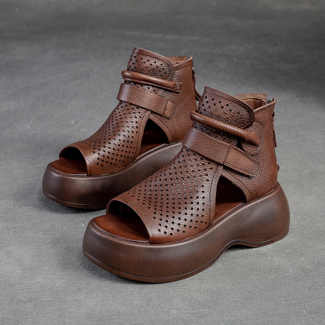 Mia | Orthopedic Leather Sandals