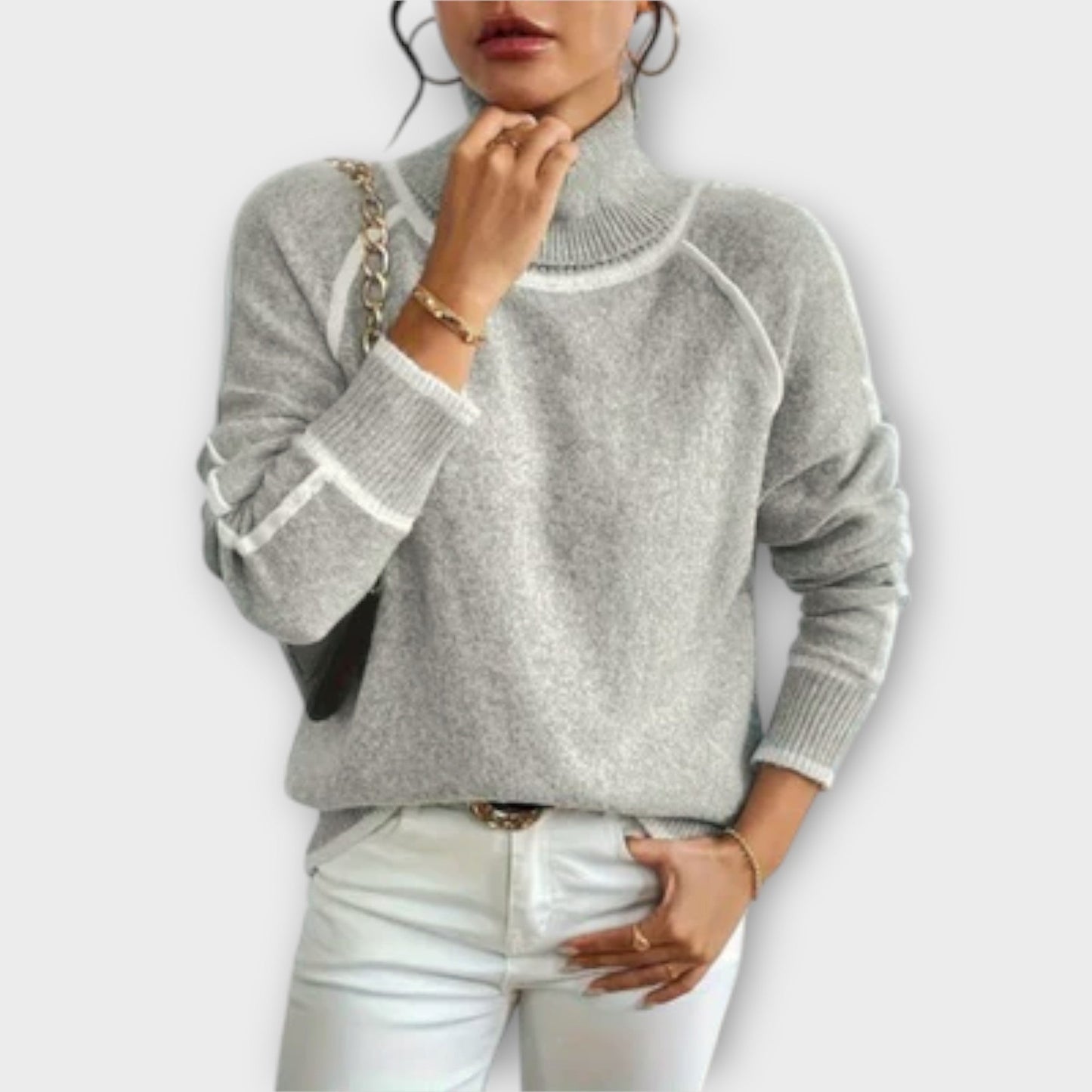 Aurora | Casual turtleneck sweater