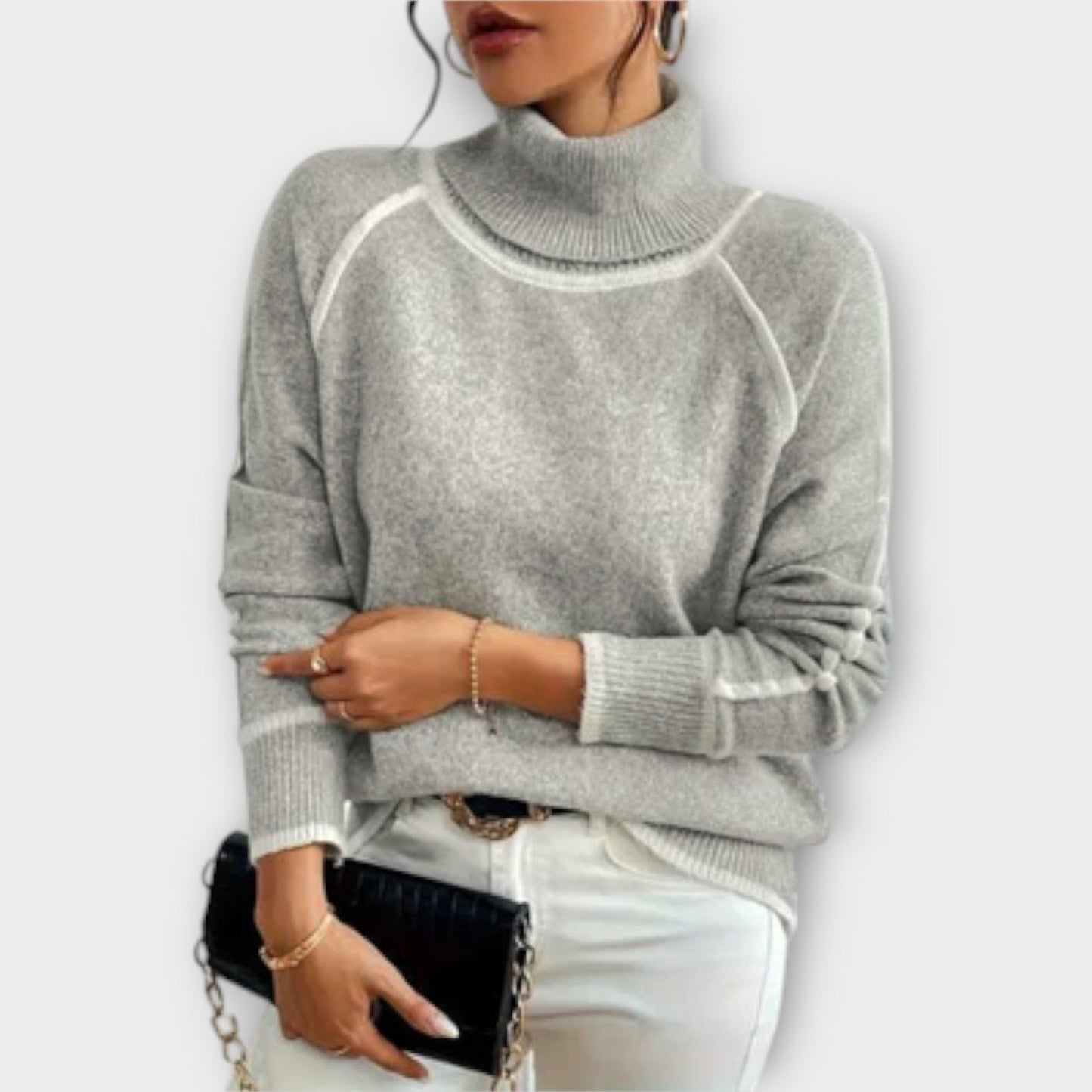 Aurora | Casual turtleneck sweater