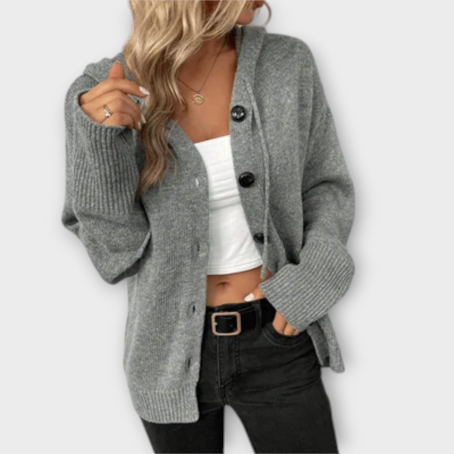 Brittany | Knitted cardigan with buttons