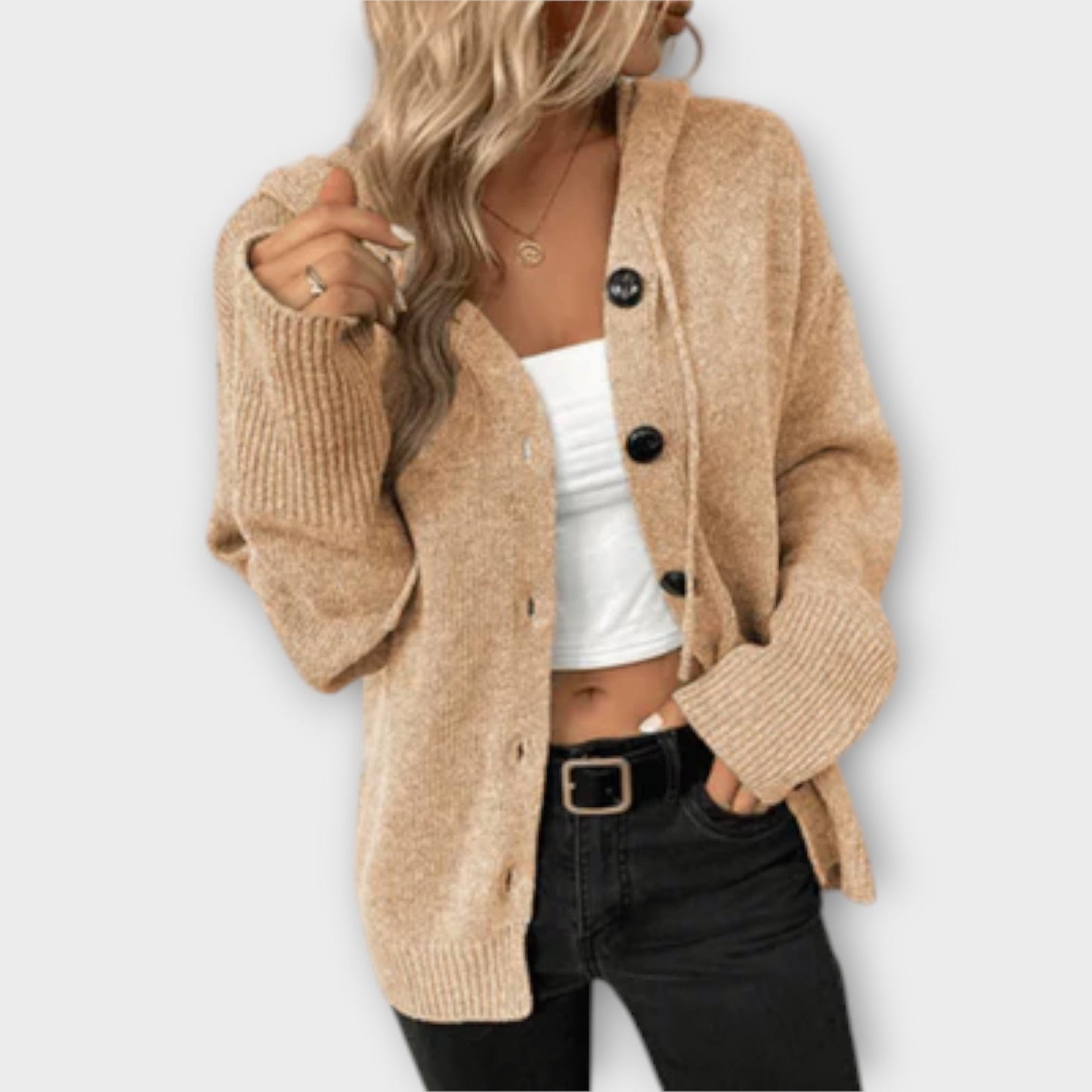 Brittany | Knitted cardigan with buttons