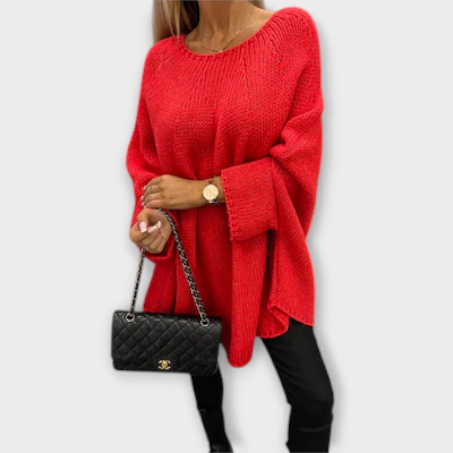 Isabelle | Stylish women's crew neck sweater