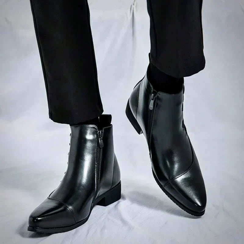 Samuel | Thatcher Leather Dress Boots