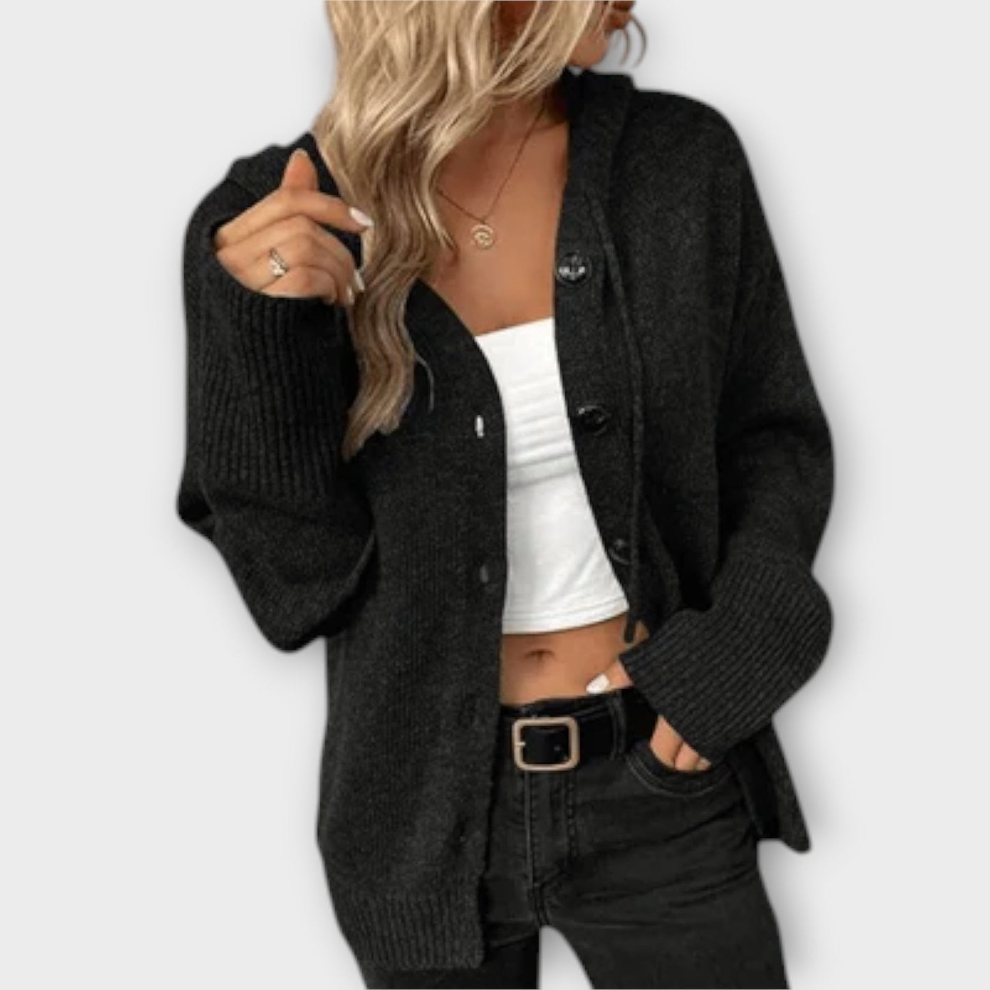 Brittany | Knitted cardigan with buttons