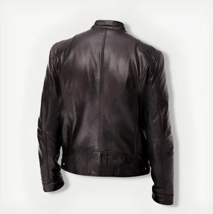 Matéo | Aviator Leather Jacket