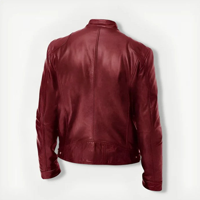 Matéo | Aviator Leather Jacket