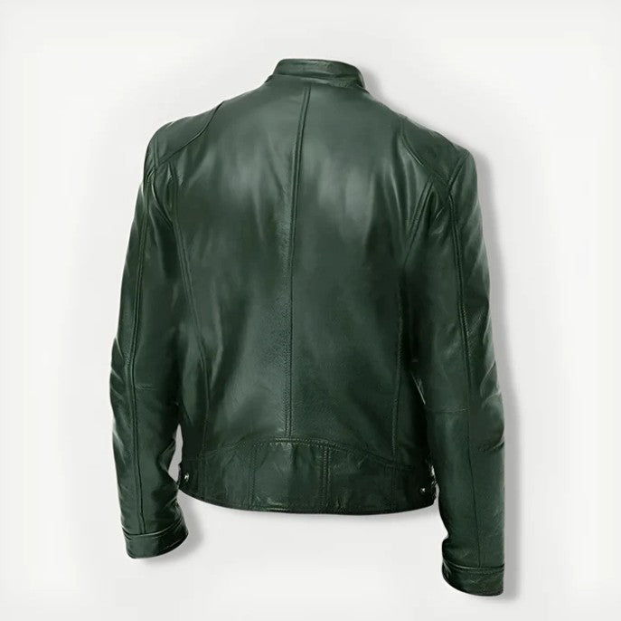 Matéo | Aviator Leather Jacket