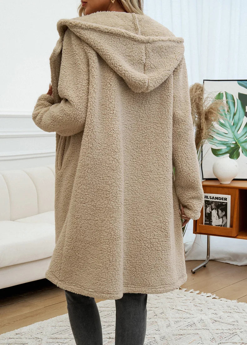 MAYA | MAXI HOODED COAT