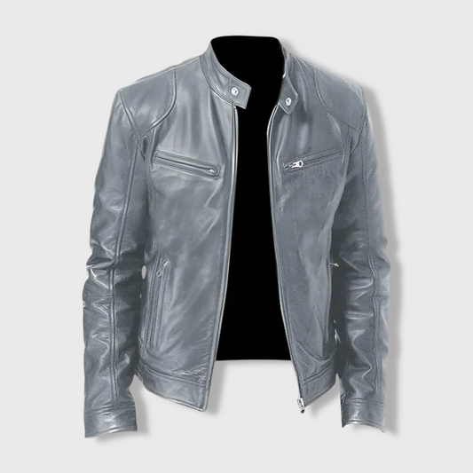 Matéo | Aviator Leather Jacket