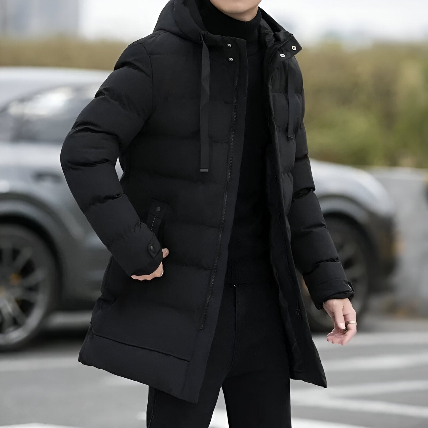 Emile | Long Winter Parka for Men