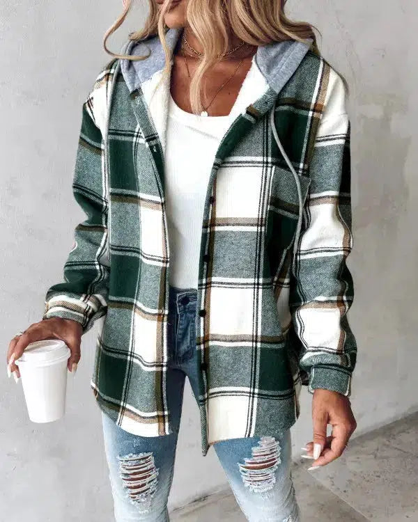 Mia | Lined plaid Jacket