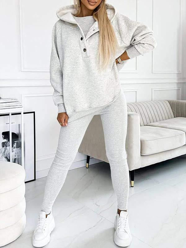 Hazel | Hooded Sweatshirt and Pants Set