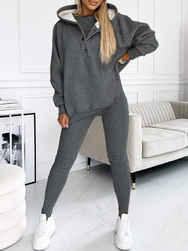 Hazel | Hooded Sweatshirt and Pants Set