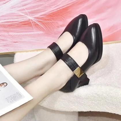 Anne | Orthopedic Heeled Shoe